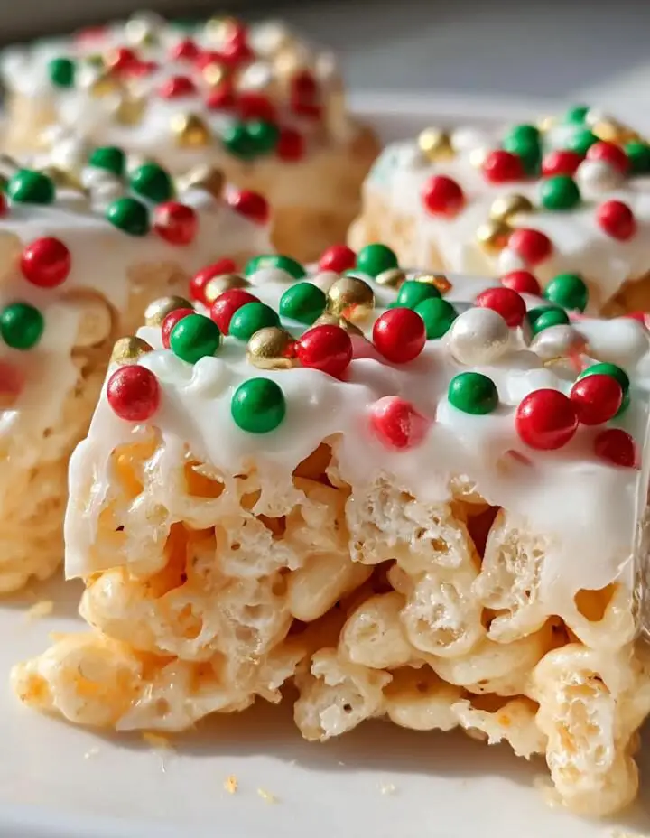 Christmas Rice Crispy Treats
