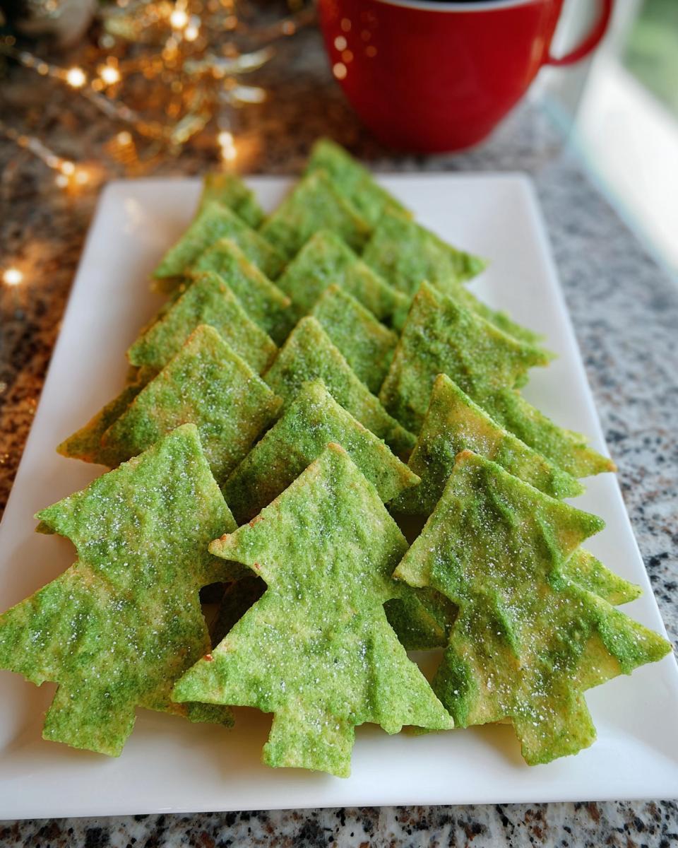 Christmas Tree Tortilla Chips - detail 1