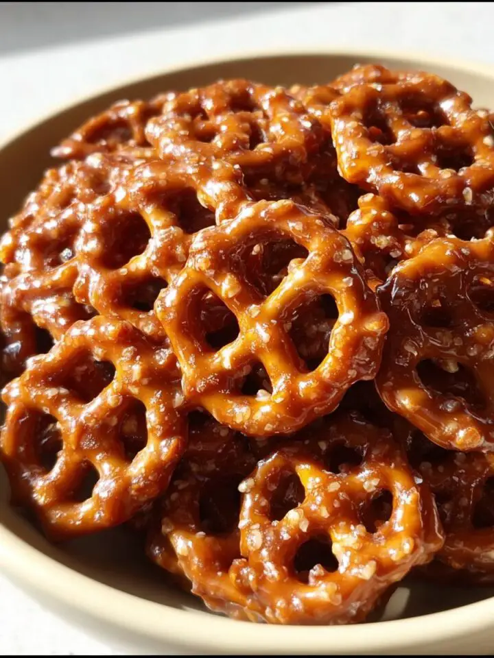 Church Lady Butter Toffee Pretzels