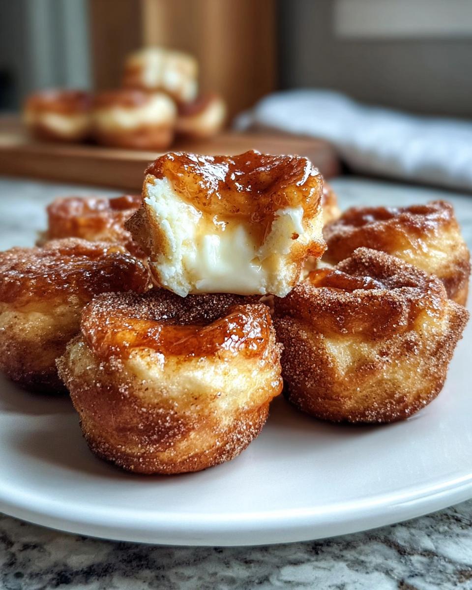 Churro Cheesecake Bites - Cooking Leader