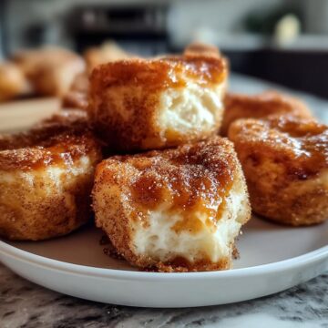 Churro Cheesecake Bites