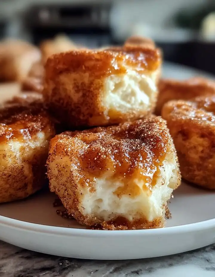 Churro Cheesecake Bites