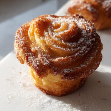 Churro Cruffins