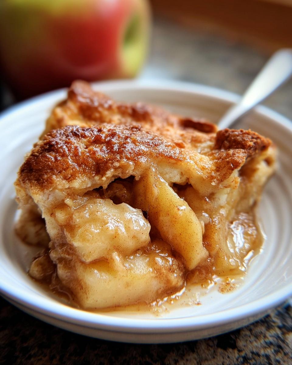 Cinnamon Apple Cobbler - detail 1