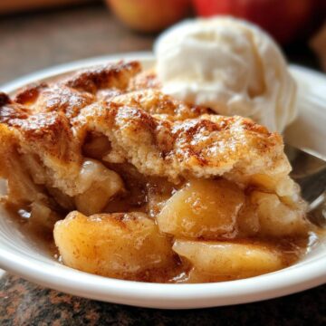 Cinnamon Apple Cobbler