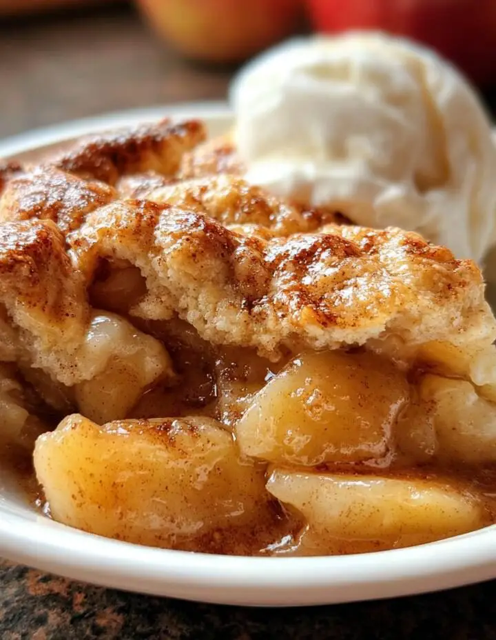 Cinnamon Apple Cobbler
