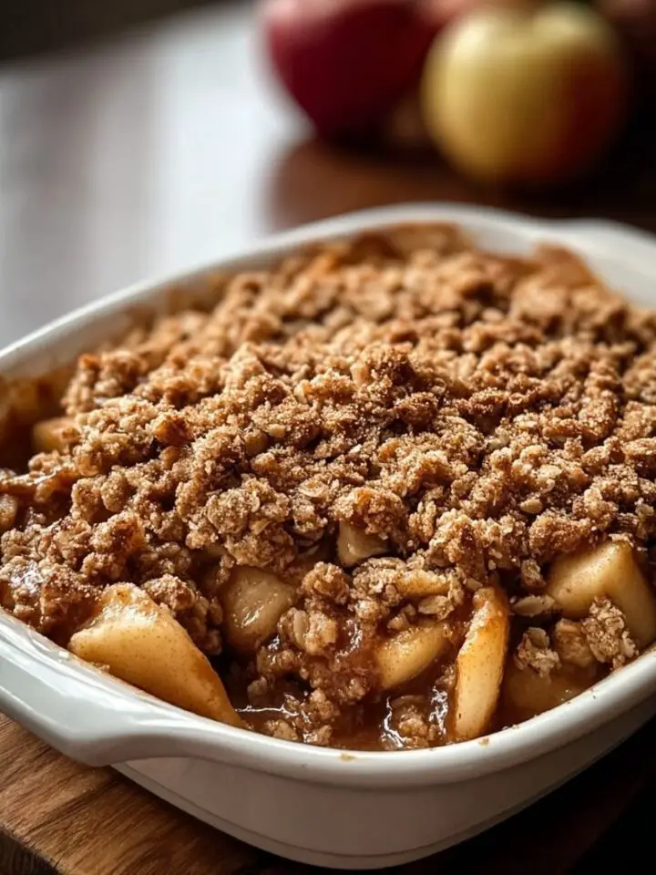Cinnamon Apple Crisp
