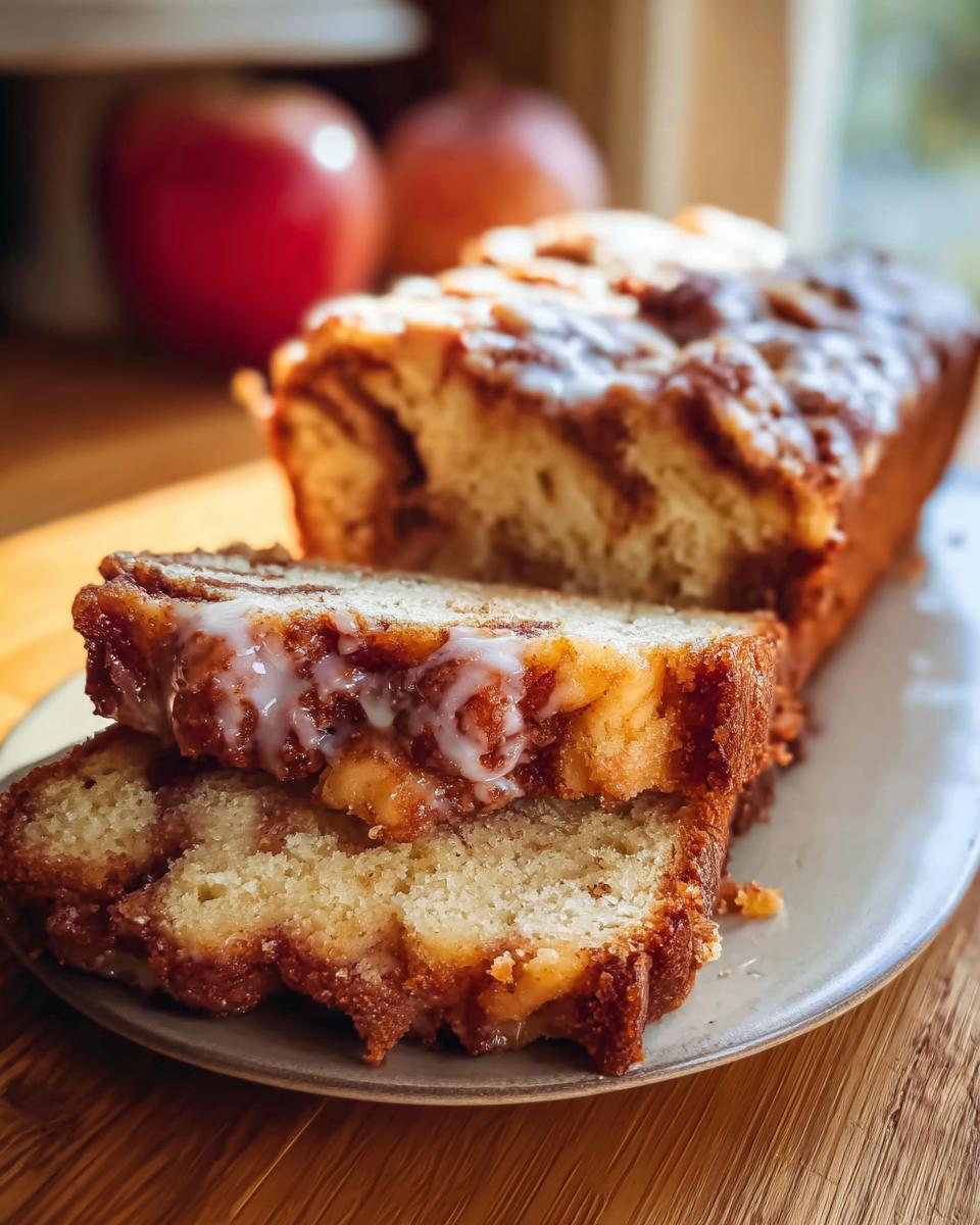 Cinnamon Apple Fritter Bread - detail 2