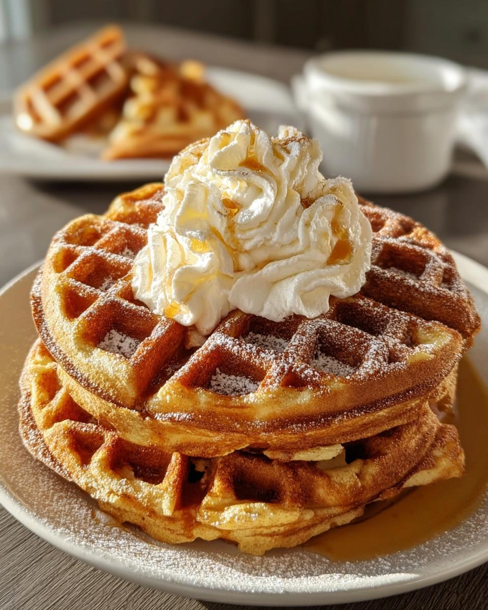 Cinnamon Brown Sugar Waffles - Cooking Leader
