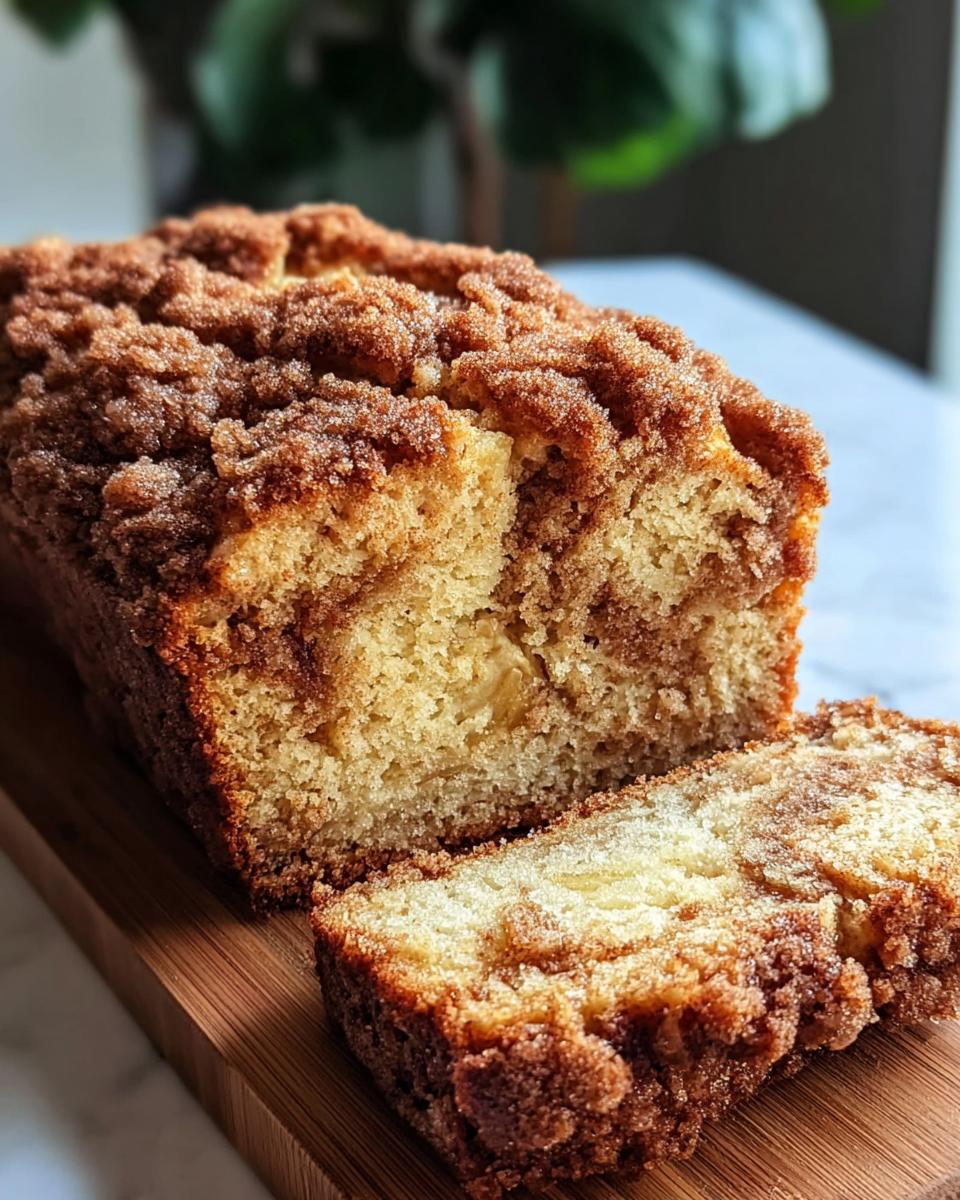 Cinnamon Crumb Banana Bread - detail 1