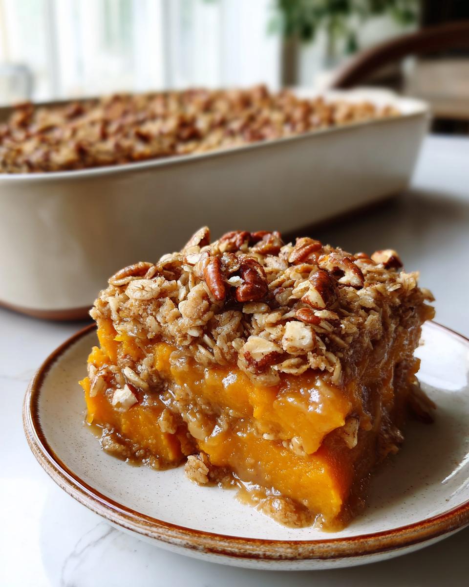 Cinnamon Pumpkin Crisp - detail 1