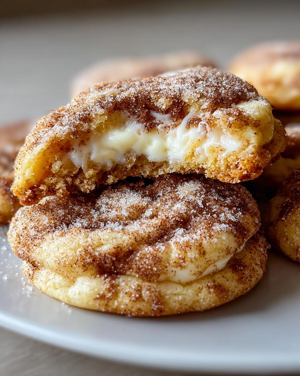 Cinnamon Roll Cheesecake Cookies - detail 1