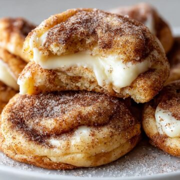 Cinnamon Roll Cheesecake Cookies