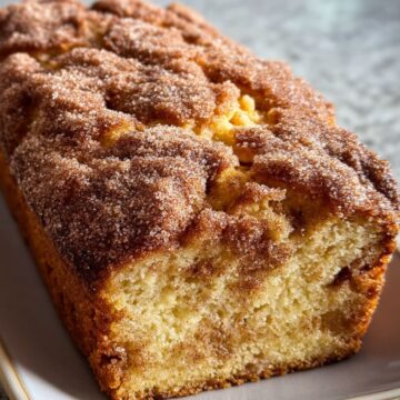 Cinnamon Sugar Apple Loaf