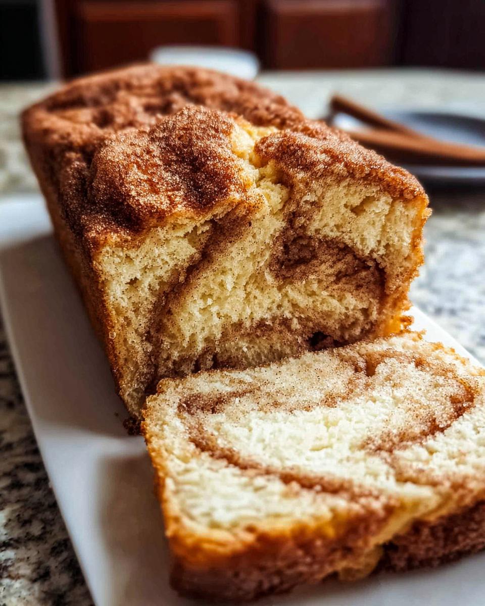 Cinnamon Sugar Bread - detail 1
