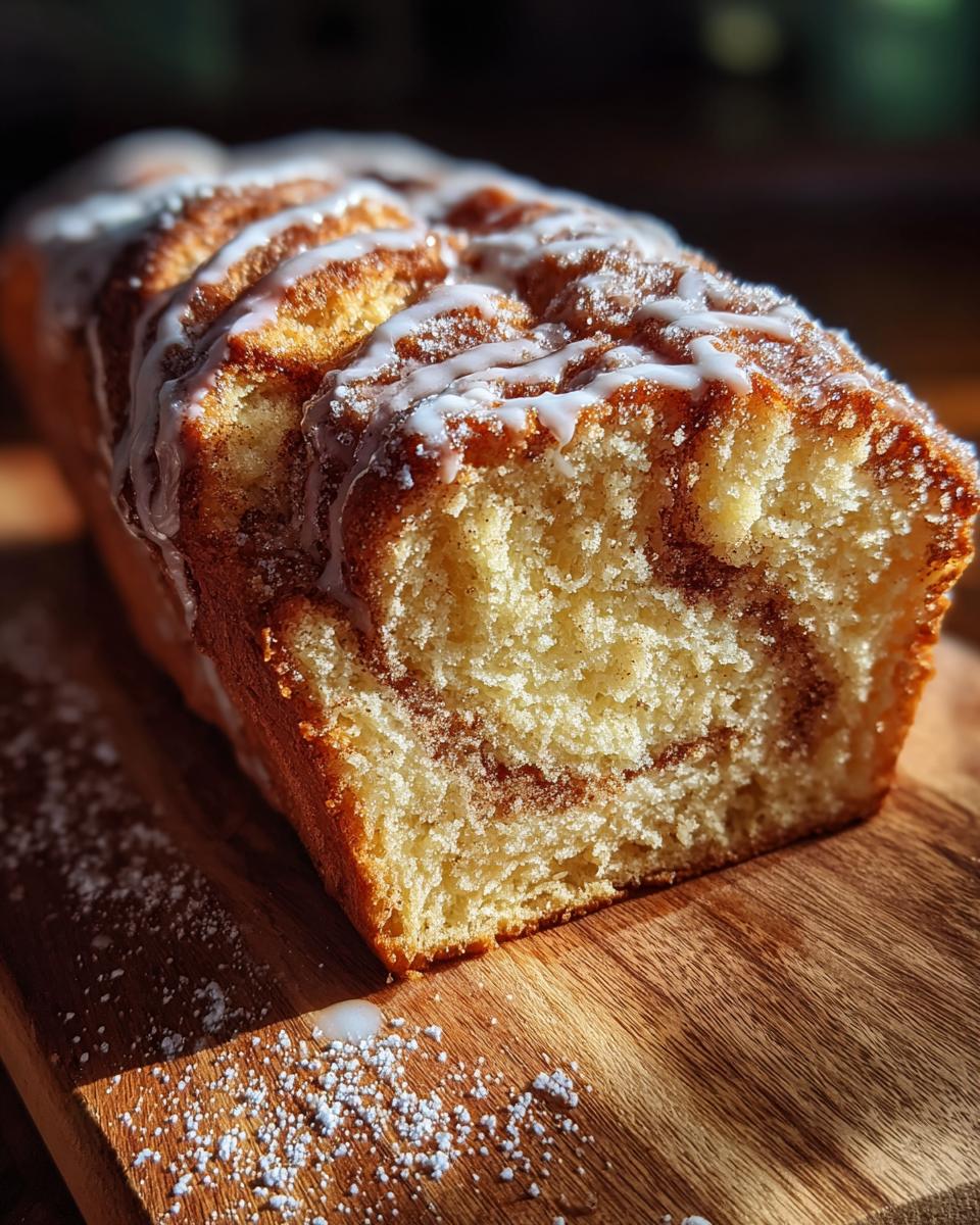 Cinnamon Swirl Donut Bread - detail 1