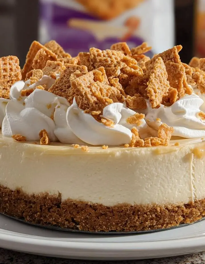 Cinnamon Toast Crunch Cheesecake