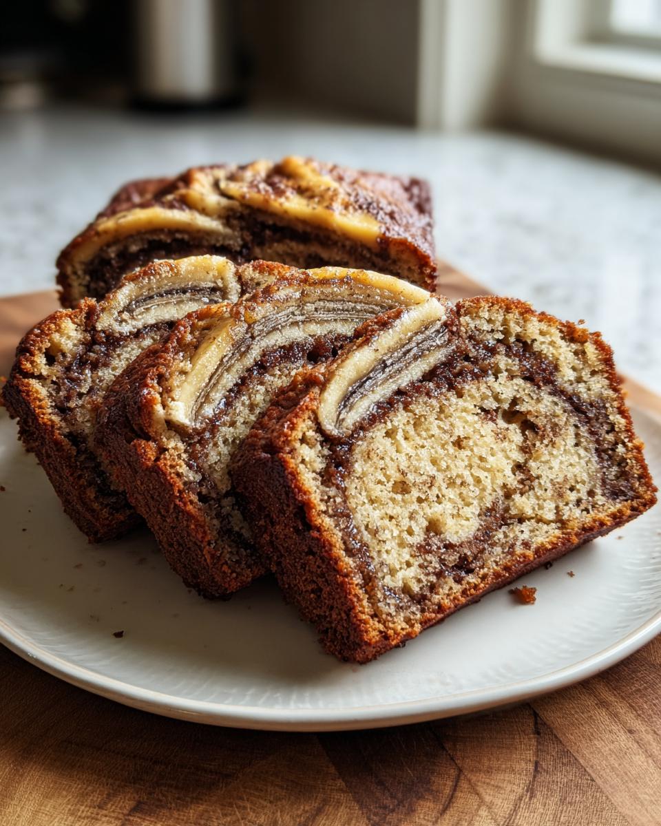 Classic Cinnamon Swirl Banana Bread - detail 1