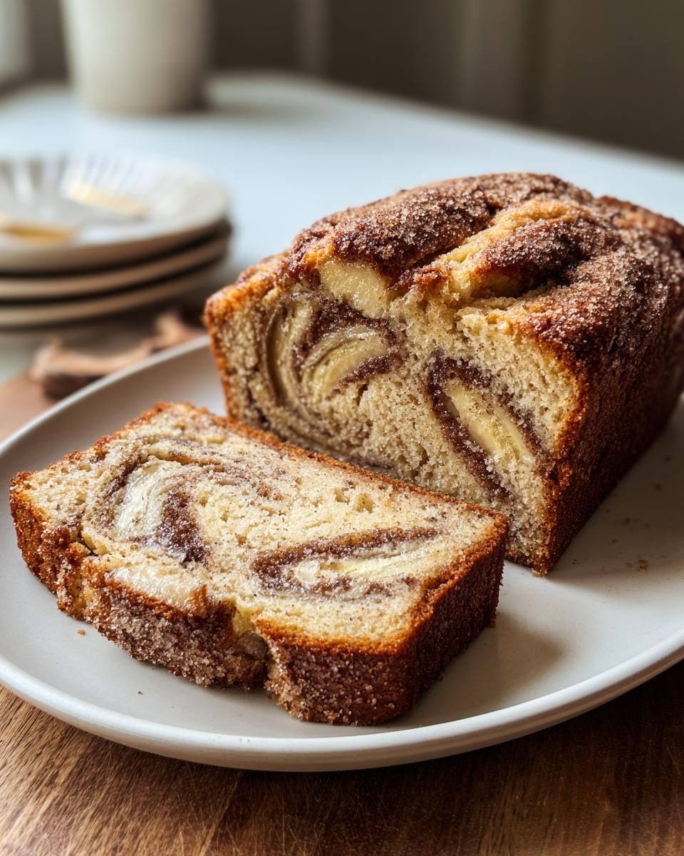 Classic Cinnamon Swirl Banana Bread - detail 2