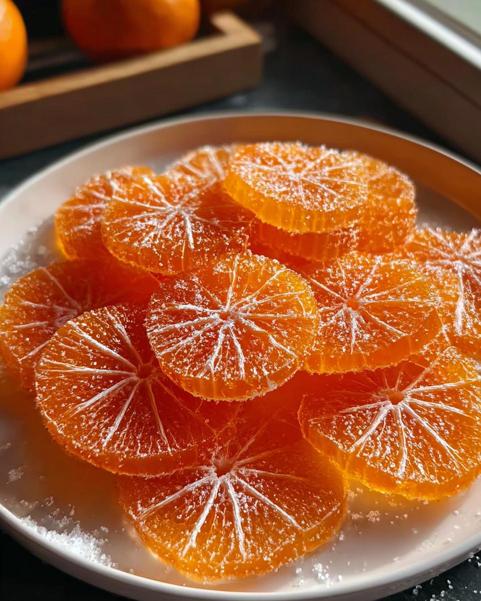Classic Homemade Orange Candy - detail 1
