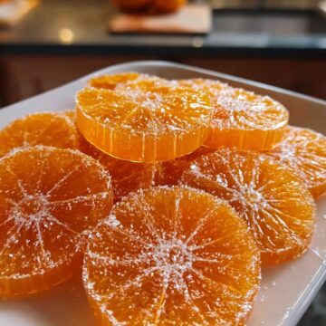 Classic Homemade Orange Candy