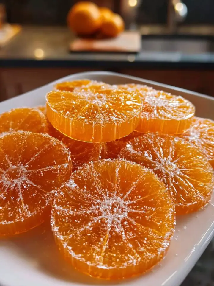 Classic Homemade Orange Candy