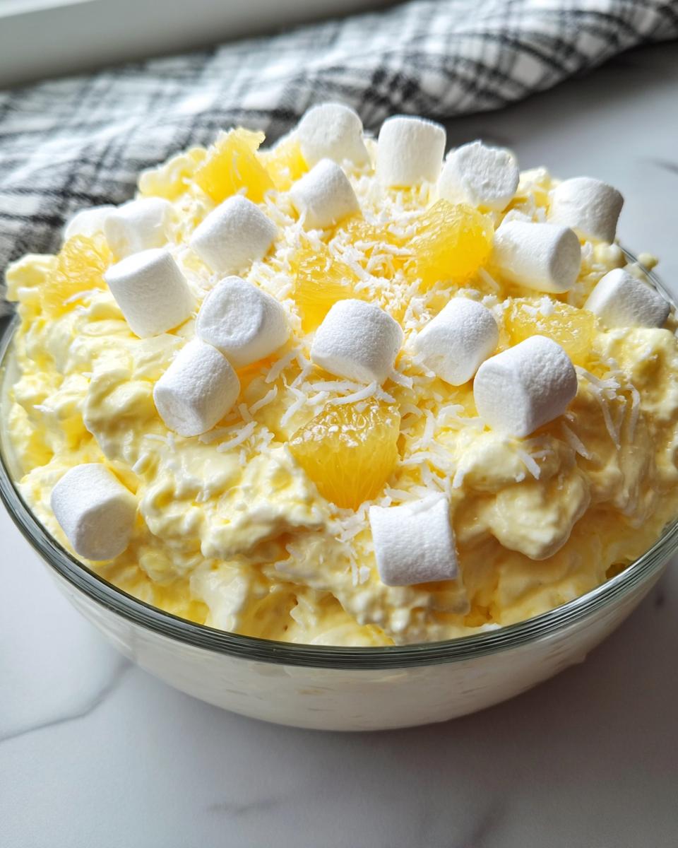 Classic Lemon Fluff Salad - detail 1