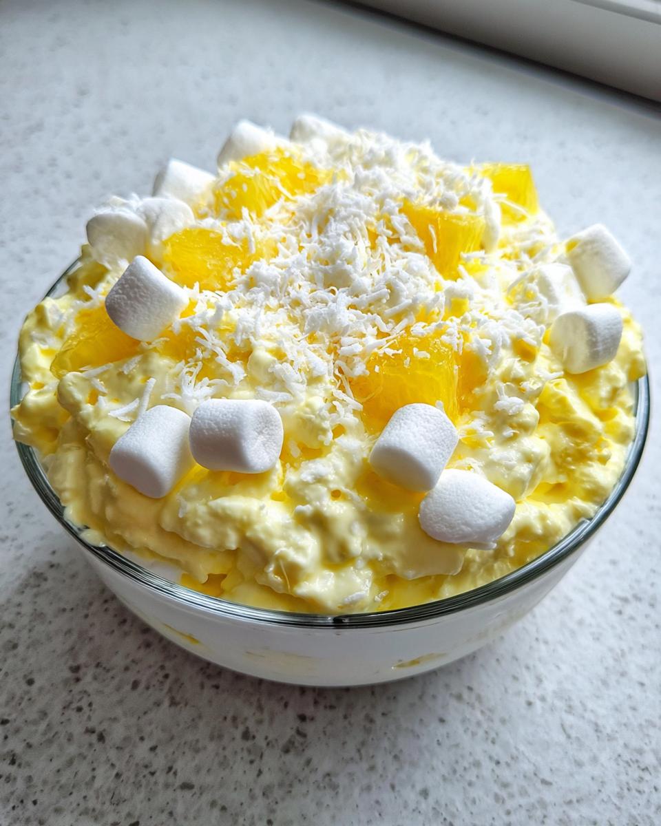 Classic Lemon Fluff Salad - detail 2