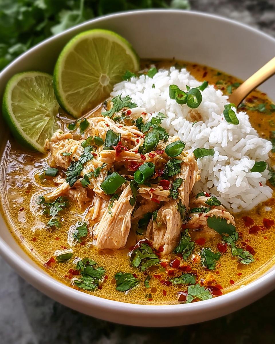 Coconut Chicken Brothy Rice - detail 1