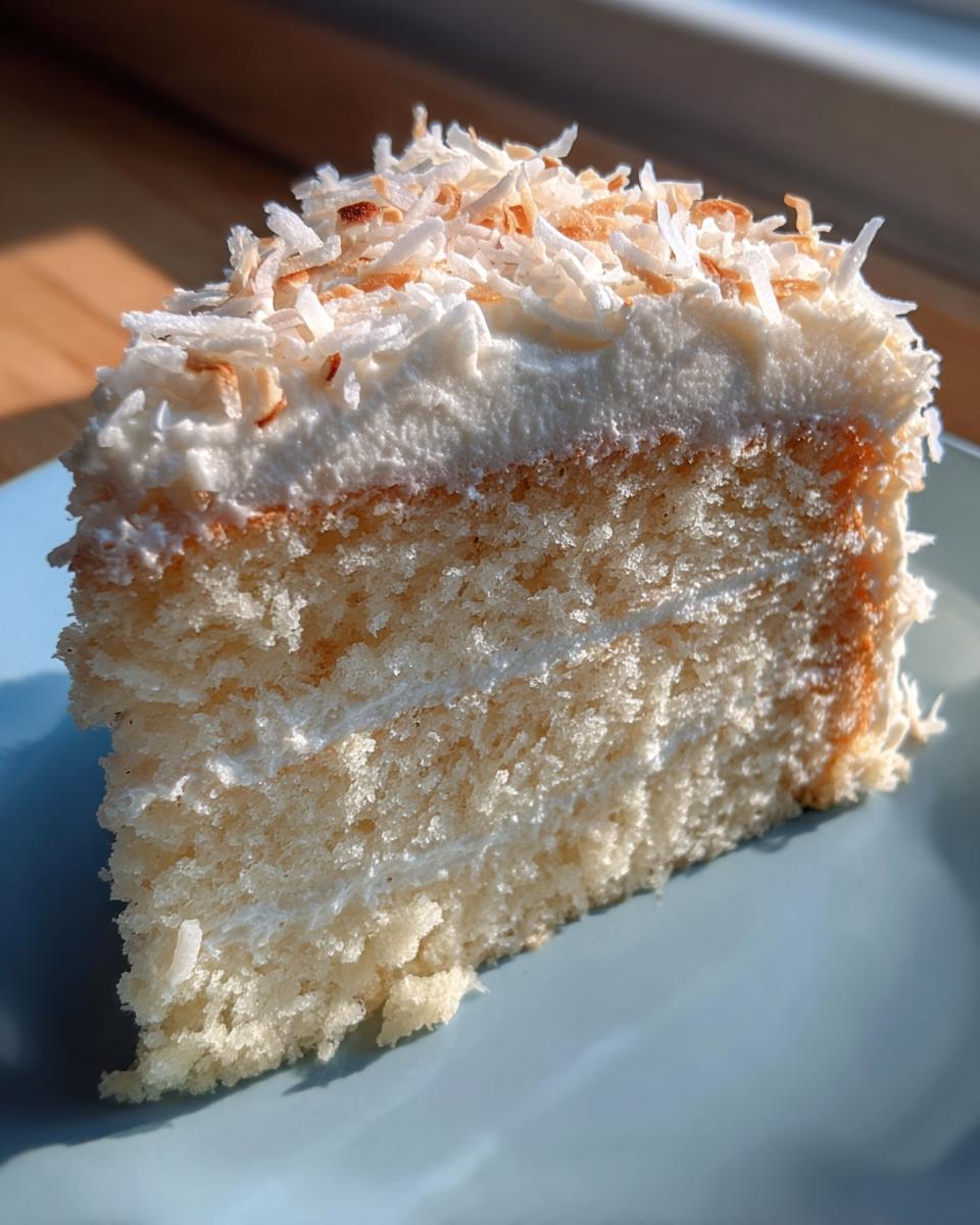 Coconut Cloud Cake - detail 2
