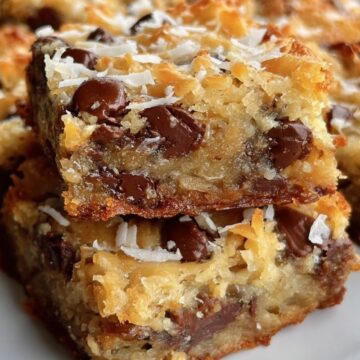 Coconut Toffee Chocolate Chip Cookie Bars