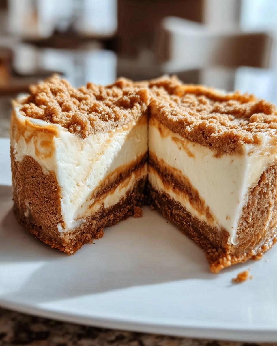 Coffee Cake Cheesecake - detail 1