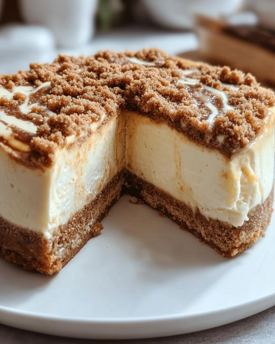 Coffee Cake Cheesecake - detail 2