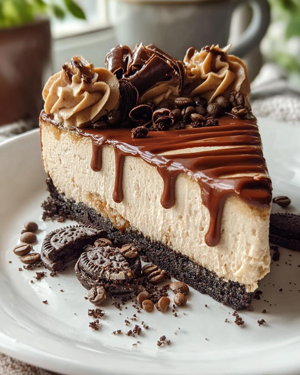 Coffee Cheesecake - detail 1