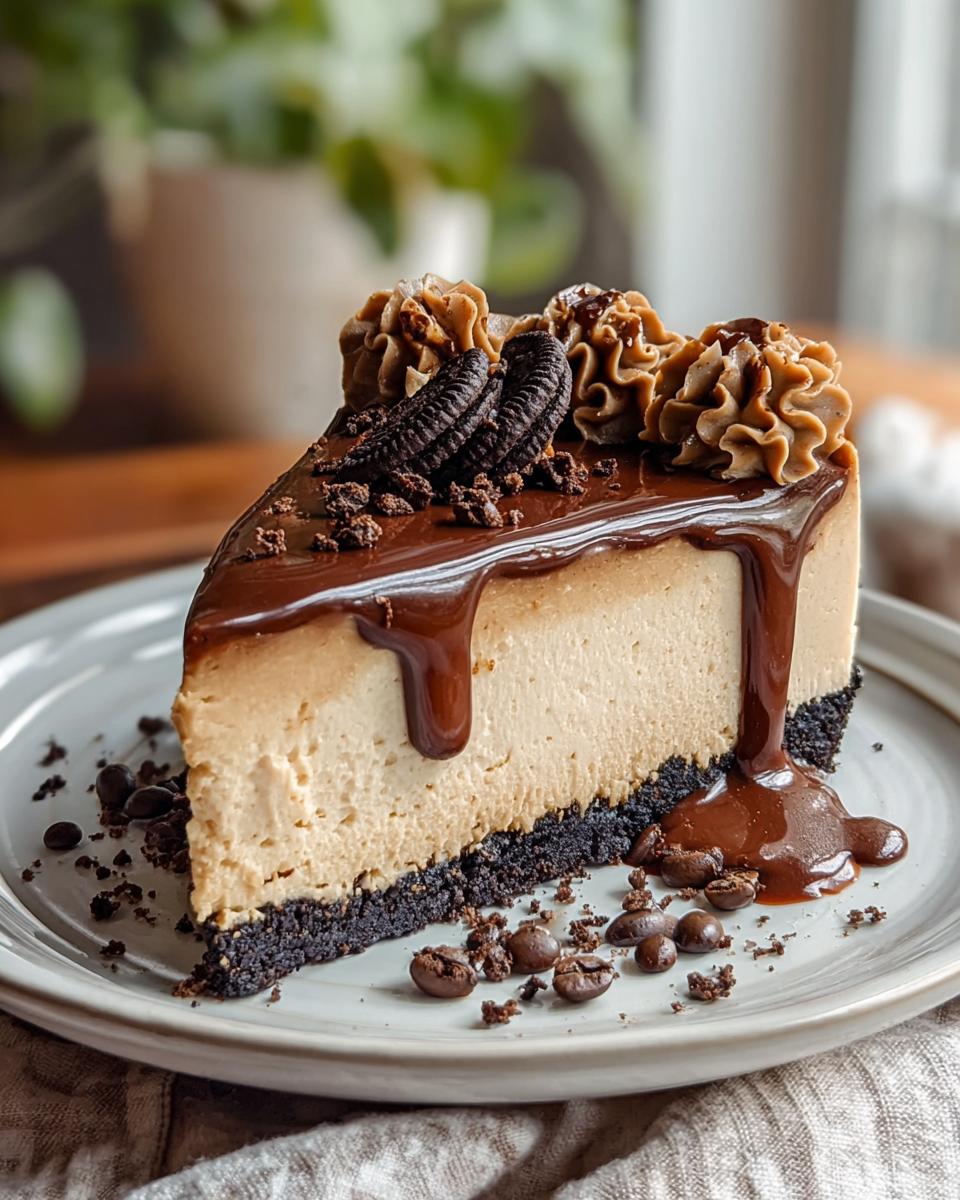 Coffee Cheesecake - detail 2