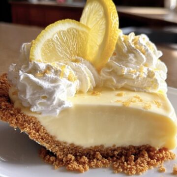 Condensed Milk Lemon Pie