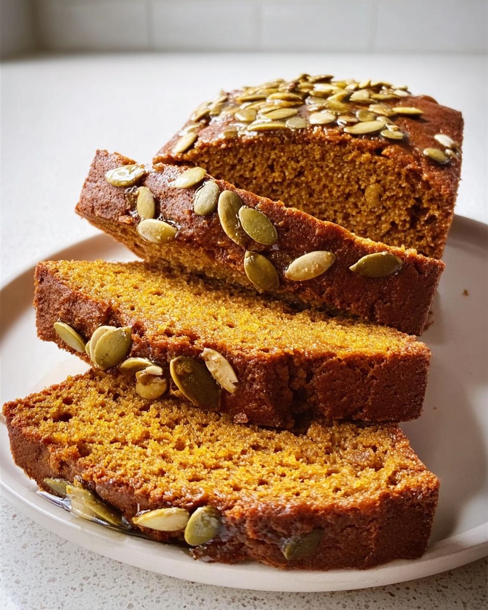 Copycat Starbucks Pumpkin Bread - detail 1