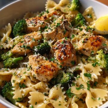 Cowboy Butter Lemon Bowtie Chicken