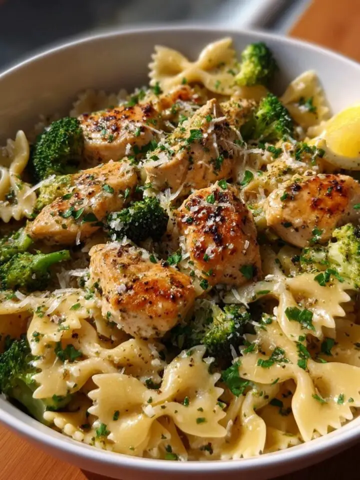 Cowboy Butter Lemon Bowtie Chicken