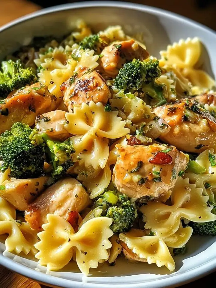 Cowboy Butter Lemon Bowtie Chicken