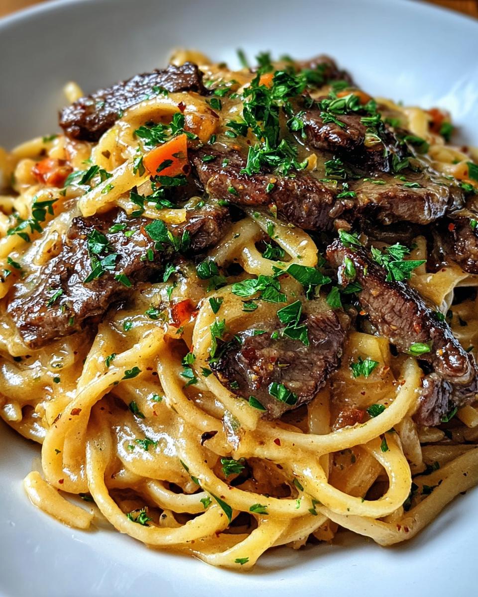 Cowboy Butter Steak Linguine - detail 1