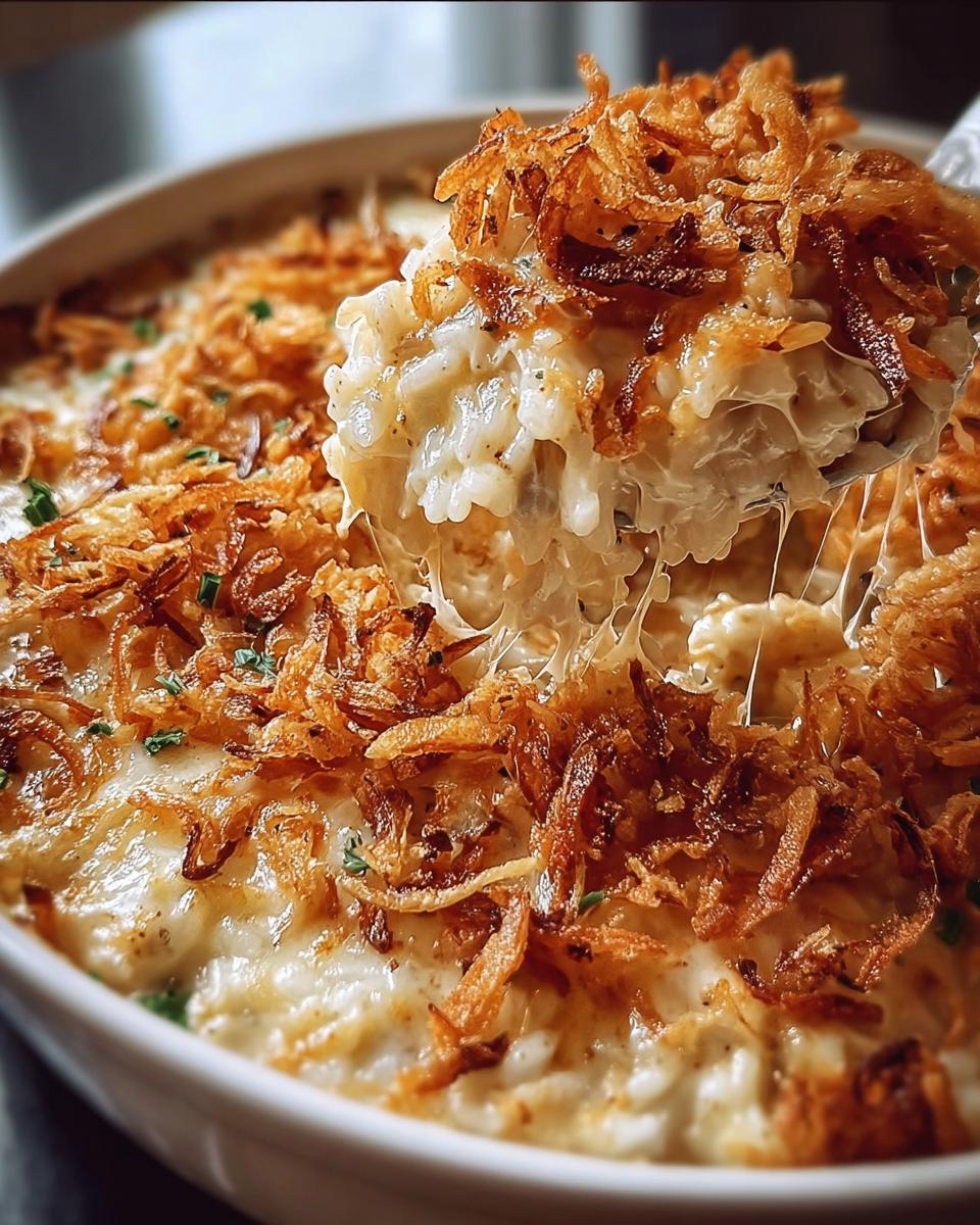 Cozy French Onion Chicken Rice Bake - detail 1