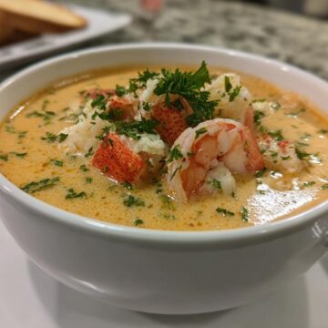 Crab and Shrimp Seafood Bisque