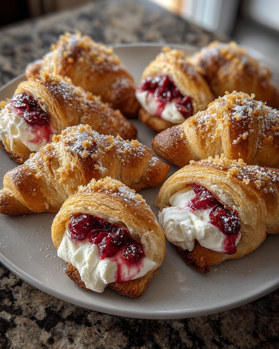 Cranberry Cream Cheese Crescent Bites - detail 2