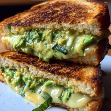 Creamy Avocado Grilled Cheese