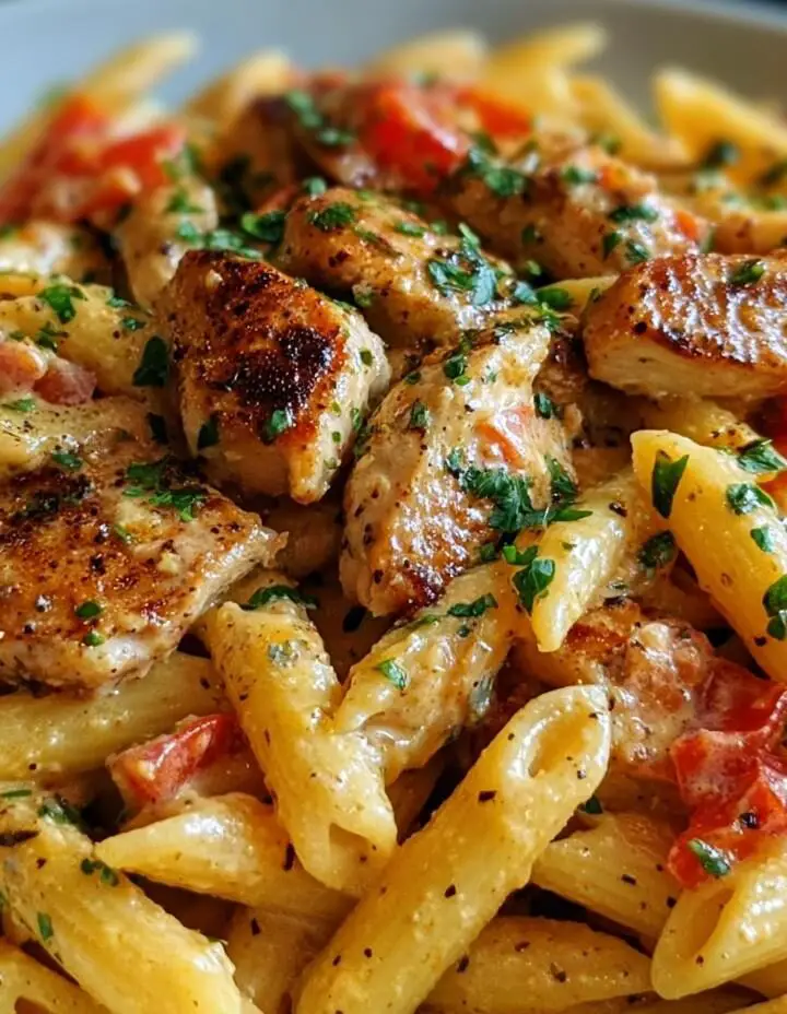 Creamy Cajun Chicken Pasta