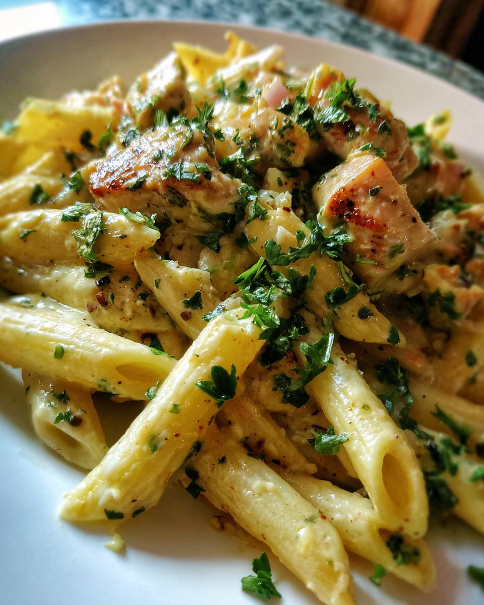 Creamy Cajun Chicken Penne Pasta - detail 2