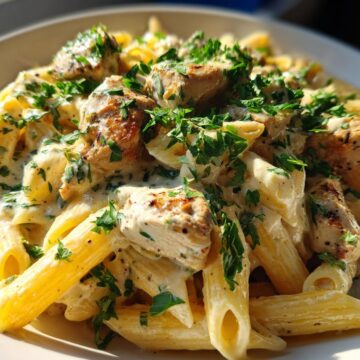 Creamy Cajun Chicken Penne Pasta