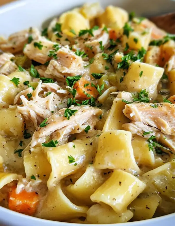 Creamy Chicken Pot Pie Pasta