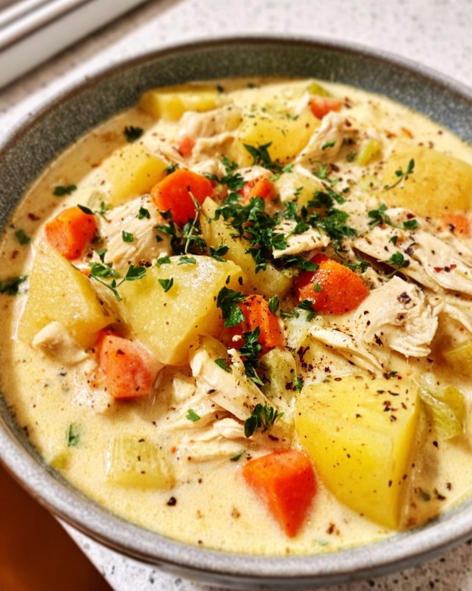 Creamy Chicken Potato Soup - detail 1
